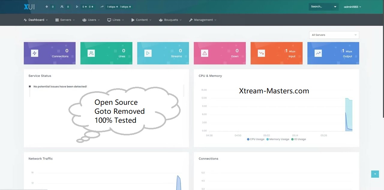 xui.one open source code panel